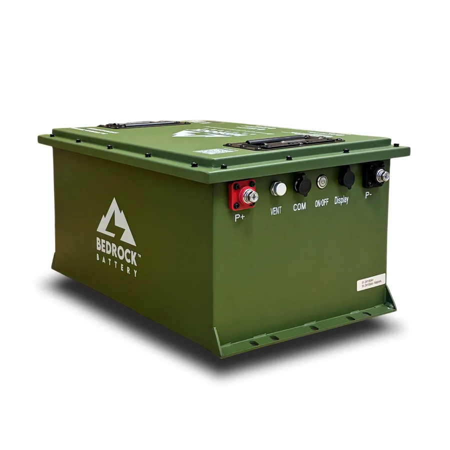 Bedrock 48V 150Ah lithium golf cart battery