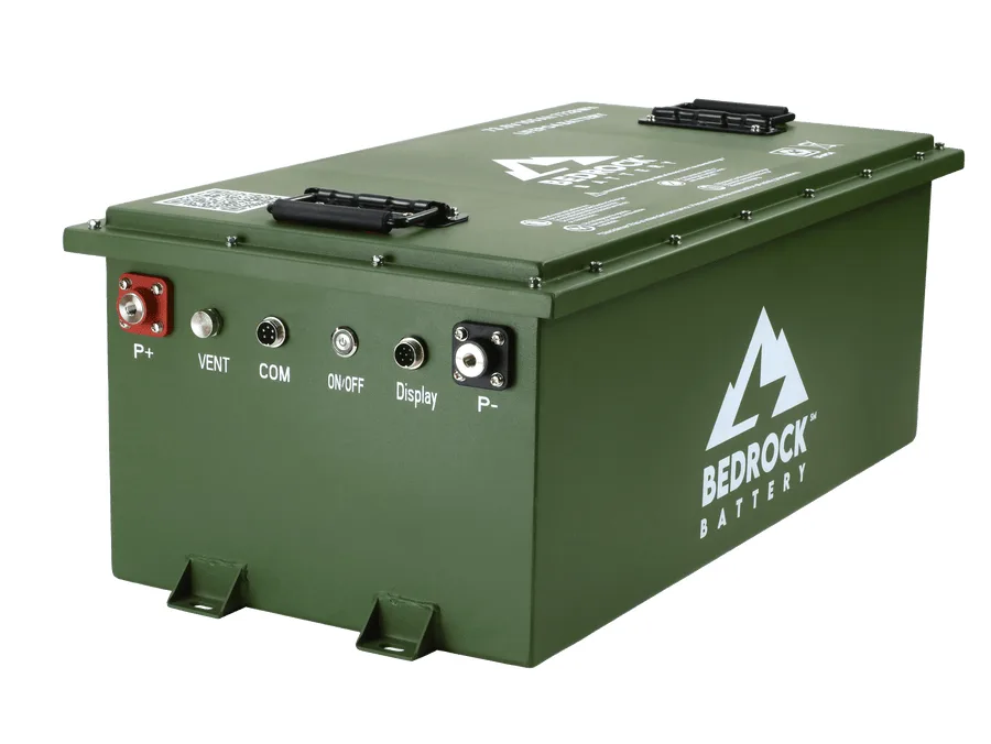 Bedrock 72V lithium golf cart battery