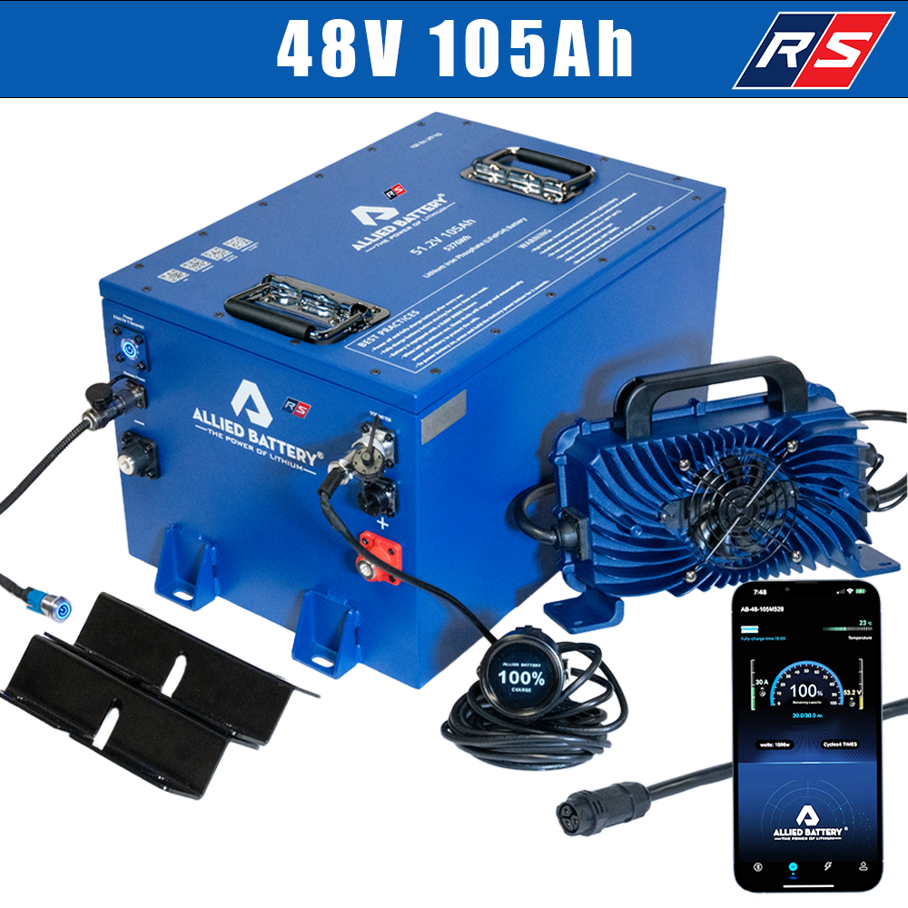 Allied Lithium RS Commercial 48V 105Ah Lithium Battery Package
