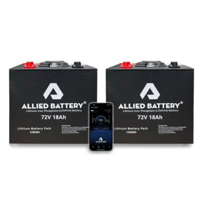 Allied Lithium Drop-in-Ready 72V 18Ah Lithium Golf Cart Battery