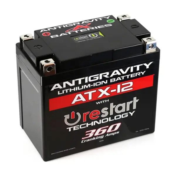Antigravity ATX12 RE-START 12V Lithium Powersports Battery - 360 CA