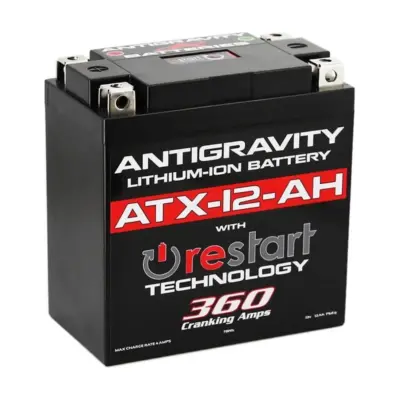 Antigravity ATX12-AH RE-START 12V Lithium Powersports Battery - 360 CA