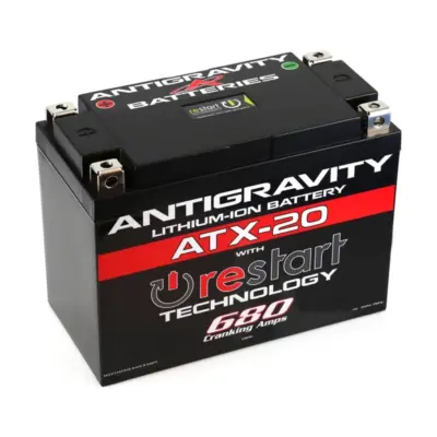 Antigravity ATX20 RE-START 12V Lithium Powersports Battery - 680 CA