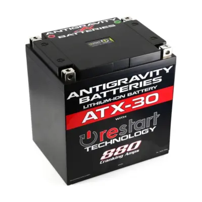Antigravity ATX30 RE-START 12V Lithium Powersports Battery - 880 CA