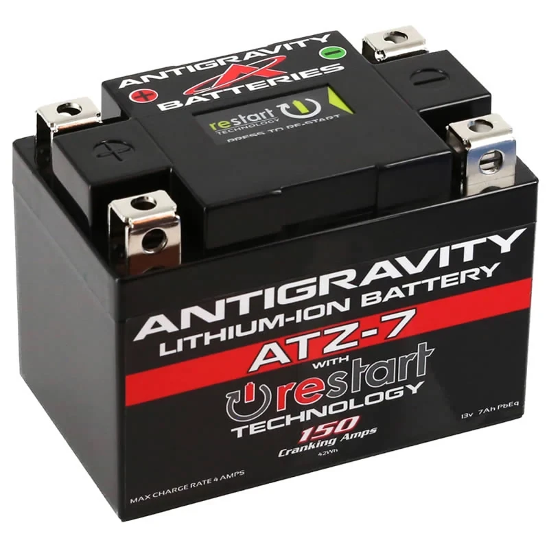Antigravity ATZ-7 RE-START 12V Lithium Powersports Battery - 150 CA