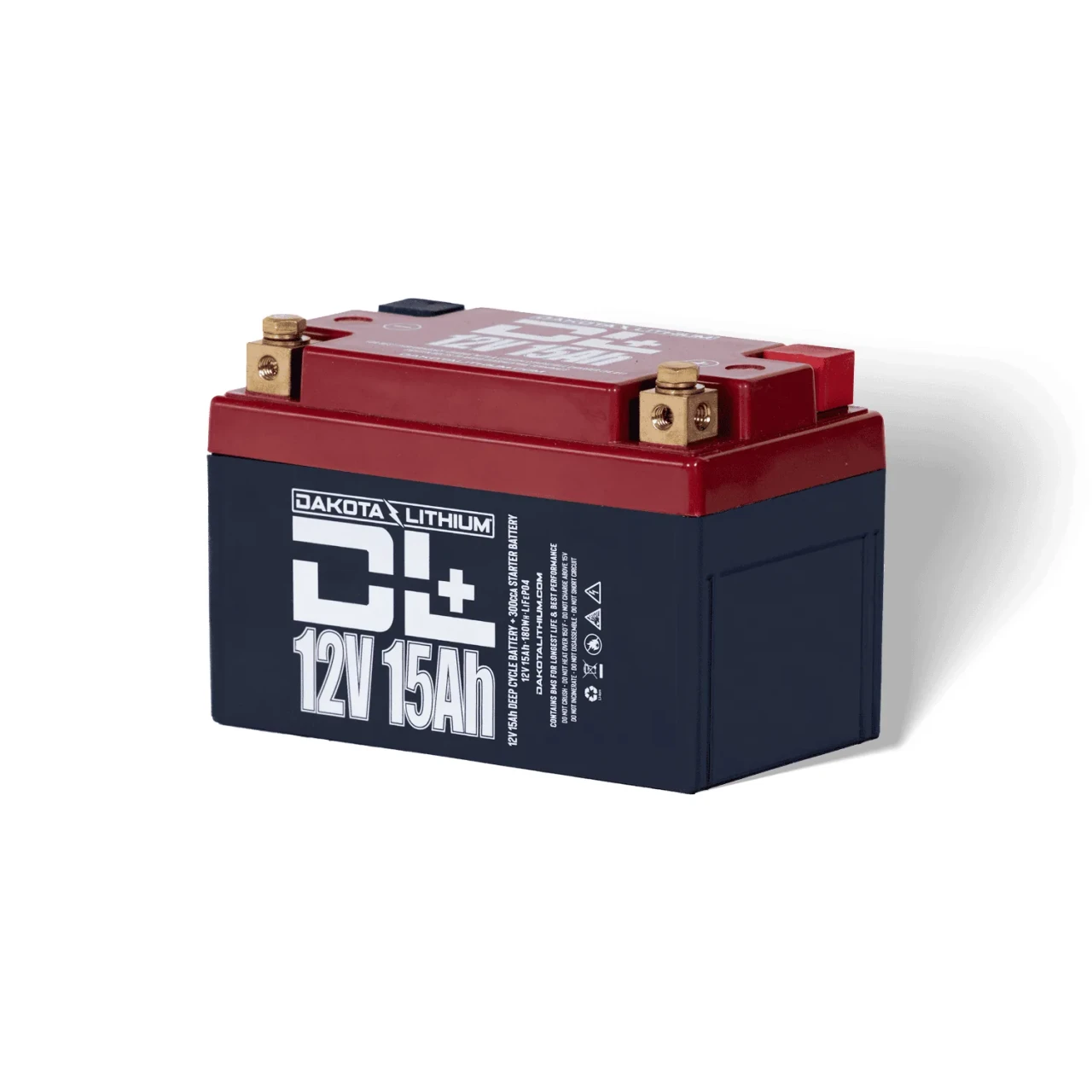 Dakota Lithium DL+ 12V 15Ah Dual Purpose Lithium Motorcycle Battery - 300 CCA - view 3