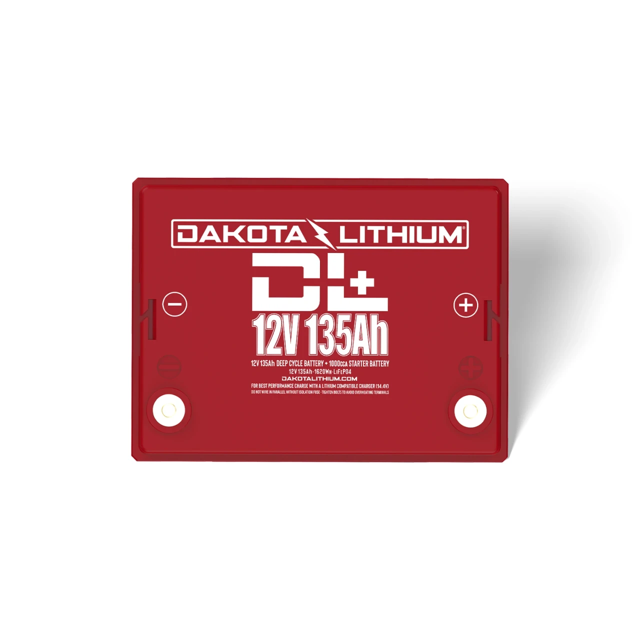 Dakota Lithium DL+ 12V 135Ah Dual Purpose Lithium Trolling Motor & RV Battery - 1000 CCA - view 2
