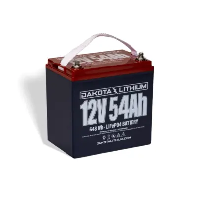 Dakota Lithium 12V 54Ah Lithium Trolling Motor & Marine Battery