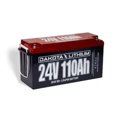 Dakota Lithium 24V 110Ah Lithium Trolling Motor Battery