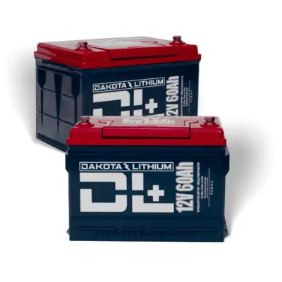 Dakota Lithium 24V 60Ah Trolling Motor Lithium Battery Set - 2 x DL+ 12V 60Ah