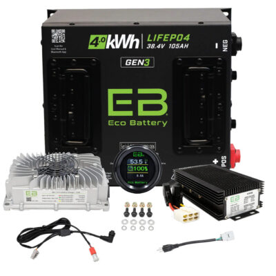 ECO Battery Yamaha G1-G16 Lithium Conversion Kit - 36V 105Ah (Cube GEN3)