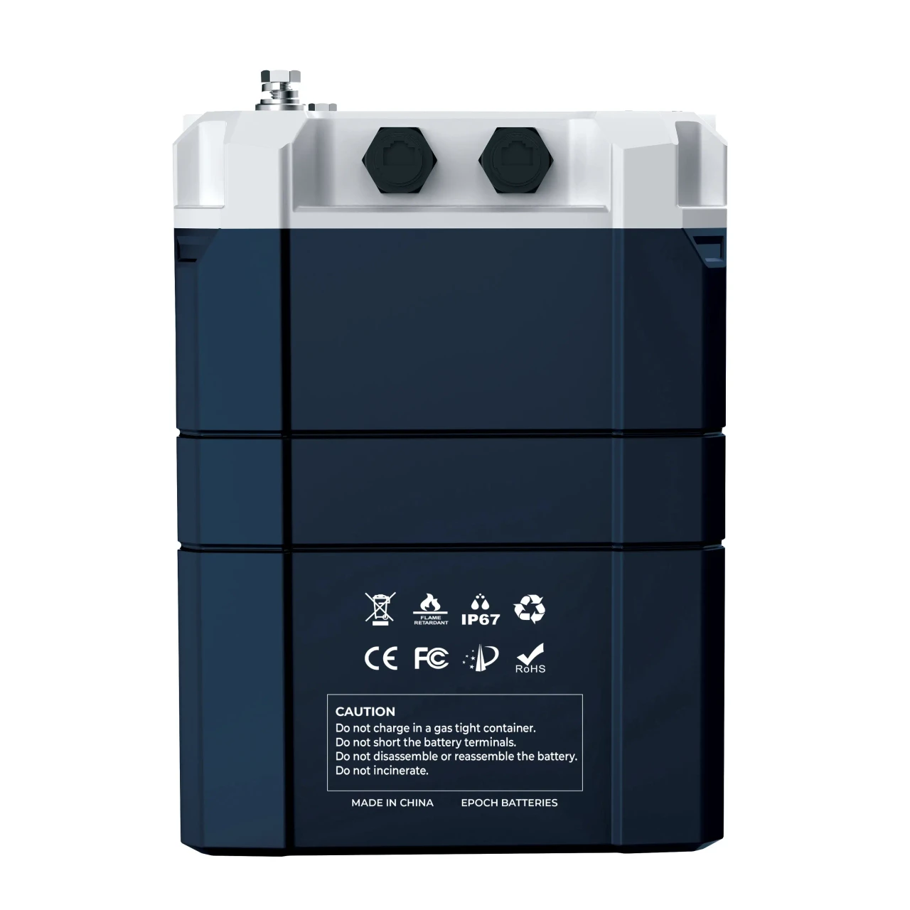 EPOCH Batteries V2 Elite 12V 460Ah Lithium Marine & RV Battery - view 2