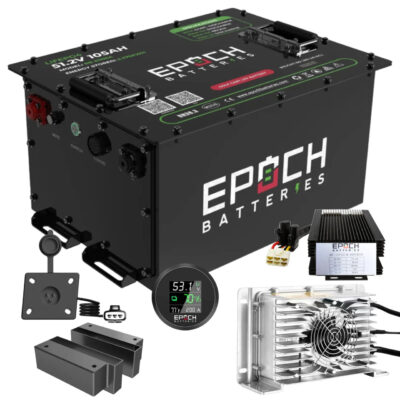 EPOCH Batteries EZGO RXV Lithium Conversion Kit - 48V 105Ah (LiMax)