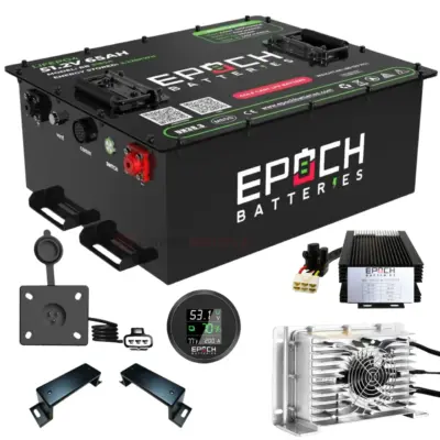 EPOCH Batteries EZGO TXT Lithium Conversion Kit - 48V 65Ah (LiMax)