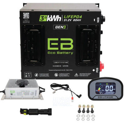 ECO Battery ICON i20 / i40 Lithium Conversion Kit - 48V 60Ah
