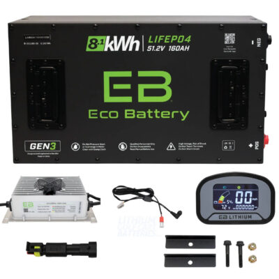ECO Battery ICON i20 / i40 Lithium Conversion Kit - 48V 160Ah
