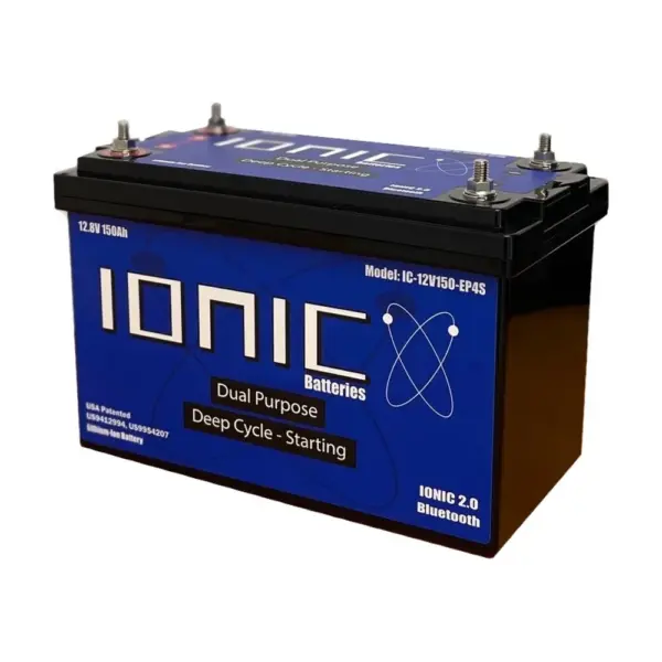 Ionic 12V 150Ah Lithium Marine & RV Battery - 1600 CA