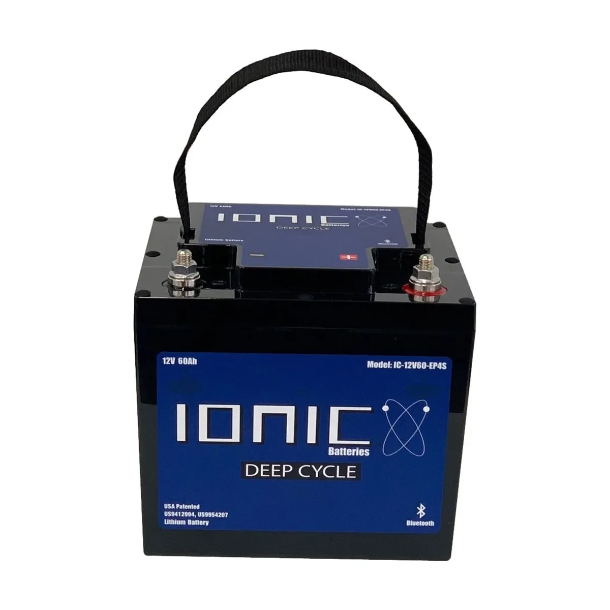 Ionic 12V 60Ah Lithium Trolling Motor & RV Battery with Bluetooth - view 2