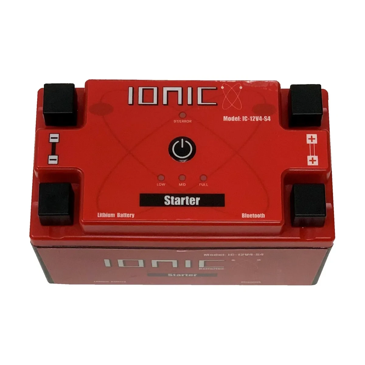 Ionic S4 12V Lithium ATV & Lawn Mower Starter Battery - 500 CA (Bluetooth) - view 3