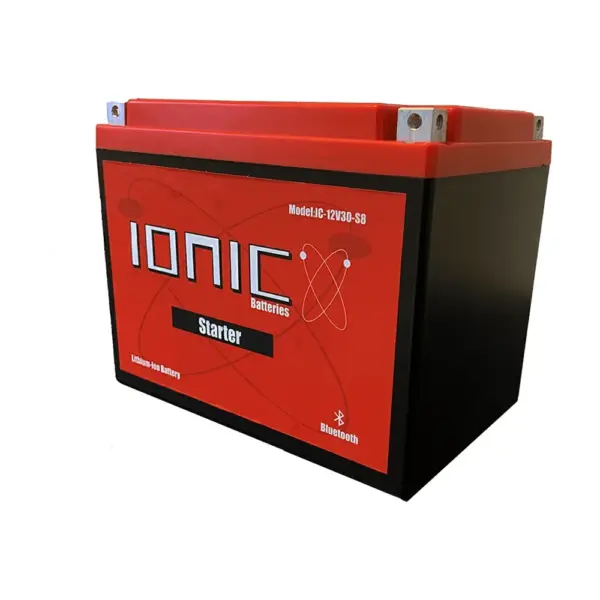 Ionic S8 Group U1 12V Lithium Lawn Mower Starter Battery - 1220 CA (Bluetooth)