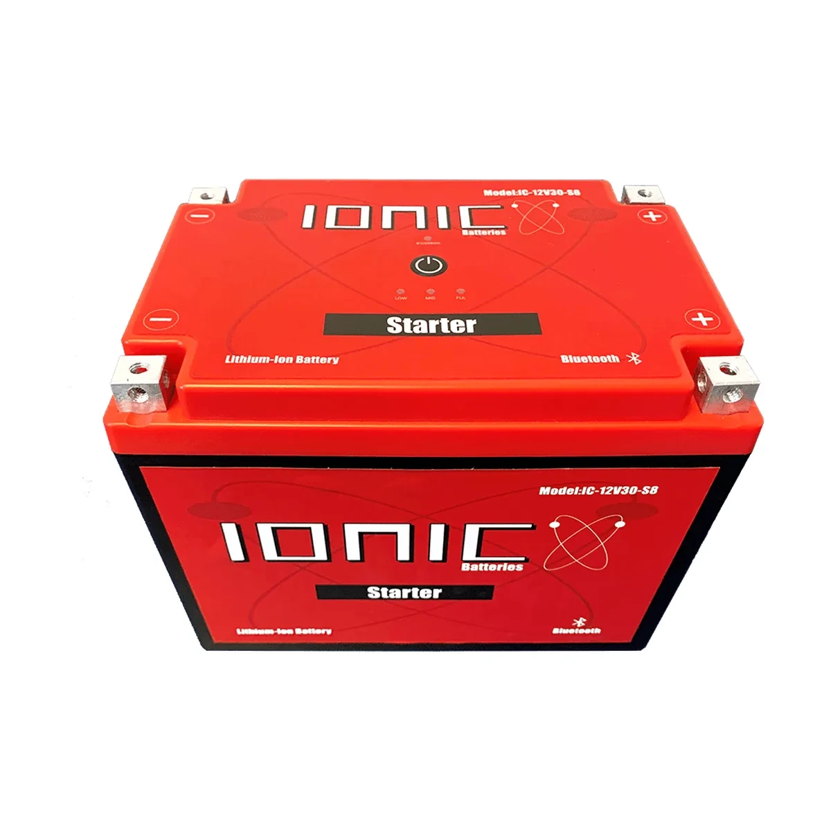 Ionic S8 Group U1 12V Lithium Lawn Mower Starter Battery - 1220 CA (Bluetooth) - view 3