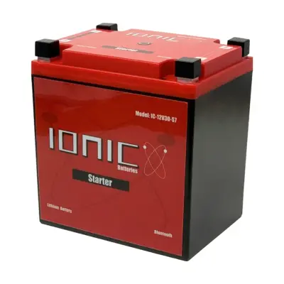 Ionic S7 12V Lithium ATV Starter Battery - 1220 CA