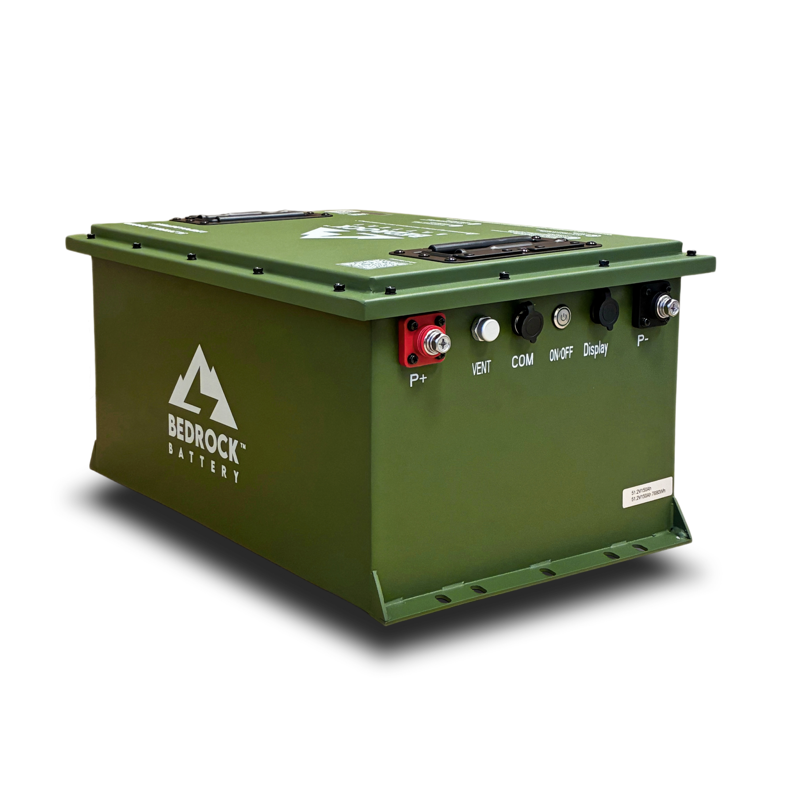 Bedrock Battery 48V 150Ah Lithium Conversion Kit – EZGO RXV (Metal Tray) - view 2