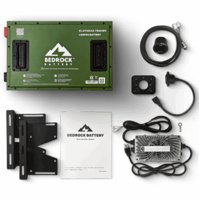 Bedrock Battery 48V 150Ah Lithium Conversion Kit – EZGO TXT