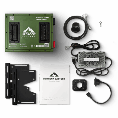Bedrock Battery 48V 65Ah Lithium Conversion Kit – Yamaha Drive / G-series