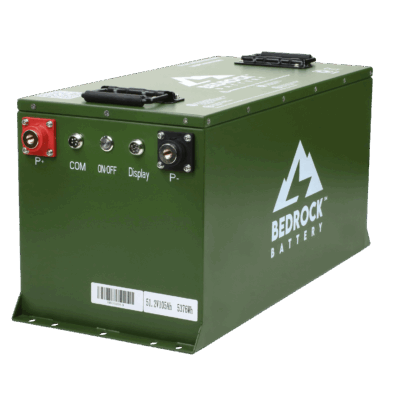 Bedrock Battery 48V 105Ah Slim Lithium Battery - Individual