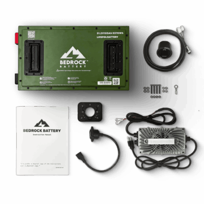 Bedrock Battery 48V 105Ah Slim Lithium Conversion Kit - ICON / Advanced EV
