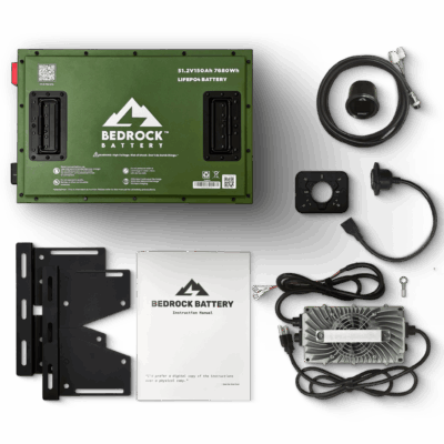 Bedrock Battery 48V 150Ah Lithium Conversion Kit - Other Carts (Universal Kit)