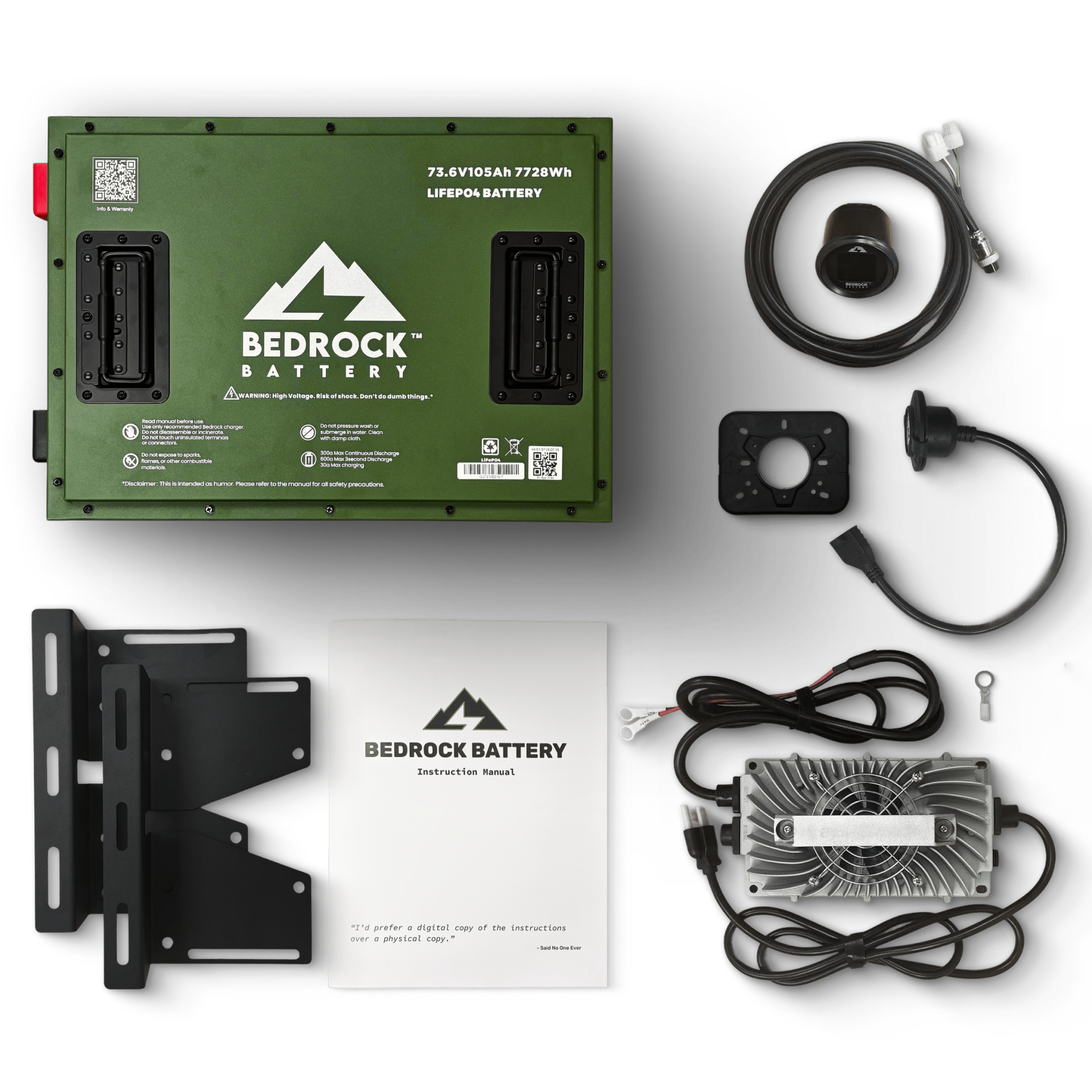 Bedrock Battery 72V 105Ah Lithium Conversion Kit - Star EV