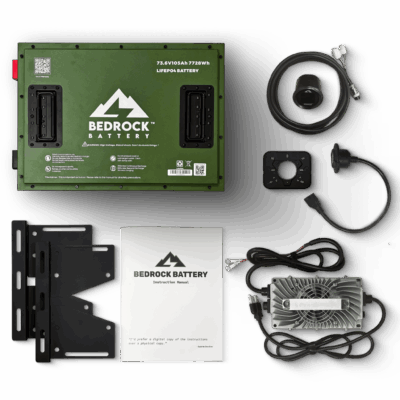 Bedrock Battery 72V 105Ah Lithium Conversion Kit - ICON / Advanced EV