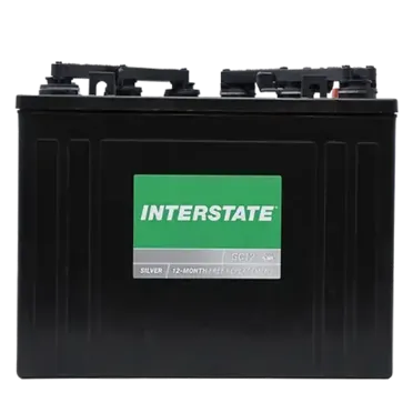 Interstate GC12-HCL-UTL 12V High Cycle Flooded Golf Cart Battery Set of 4 (48V cart)