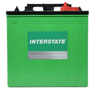 Interstate GC2-HCL 6V High Cycle Flooded Deep-Cycle Golf Cart Battery (GC2, 210Ah)