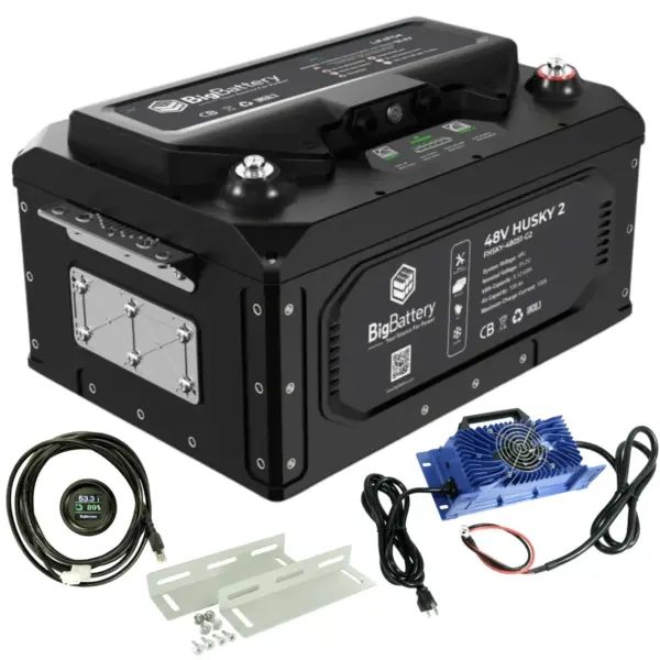 BIG BATTERY Club Car Precedent Lithium Conversion Kit – 48V 105Ah (Husky 2)