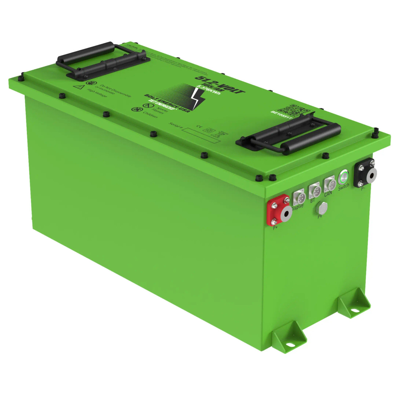 BOLT Energy Evolution Classic Lithium Conversion Kit – 48V 105Ah (Slim) - view 2