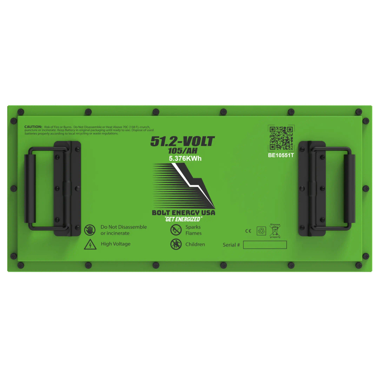 BOLT Energy Evolution Classic Lithium Conversion Kit – 48V 105Ah (Slim) - view 4
