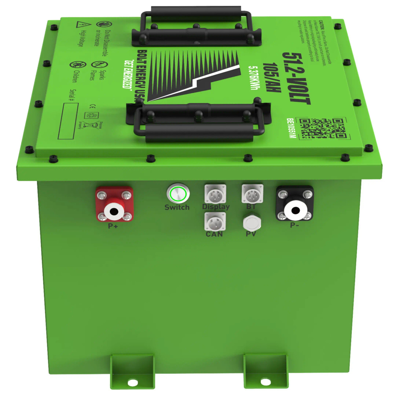 BOLT Energy EZGO RXV Lithium Conversion Kit – 48V 105Ah (Square) - view 3