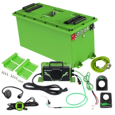 BOLT Energy EZGO TXT Lithium Conversion Kit – 48V 105Ah (Slim)