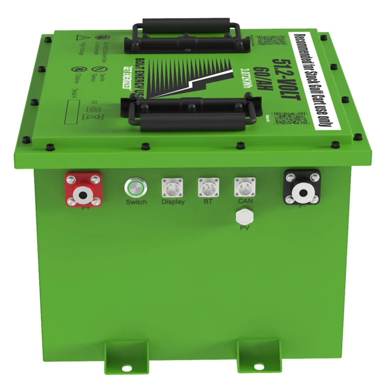 BOLT Energy Yamaha Drive2 Lithium Conversion Kit – 48V 60Ah (Fleet) - view 3