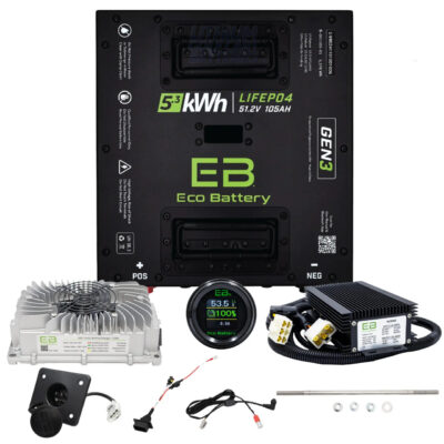 ECO Battery EZGO RXV Lithium Replacement Battery – 48V 105Ah