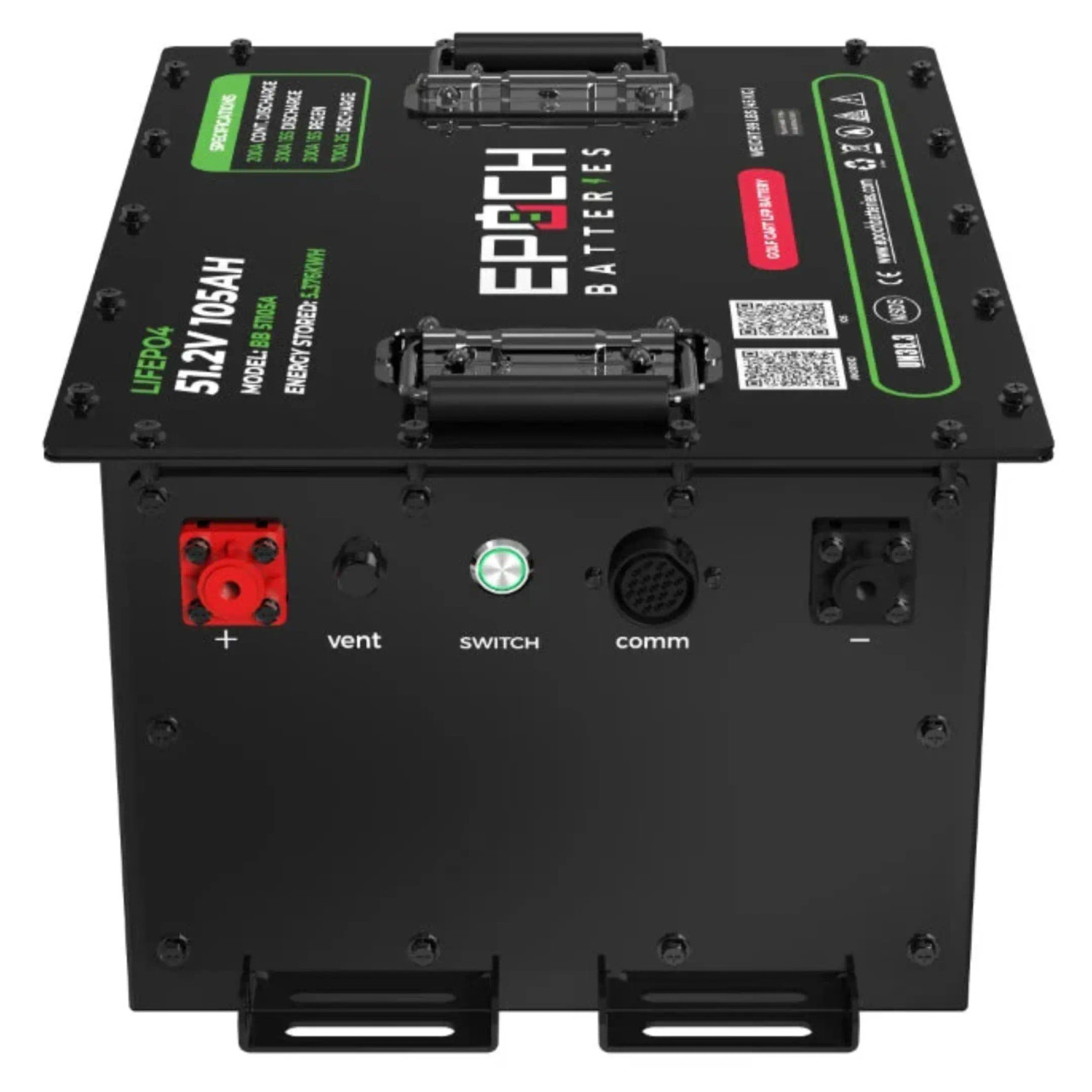 EPOCH Batteries Club Car Precedent Lithium Conversion Kit – 48V 105Ah (LiMax) - view 4