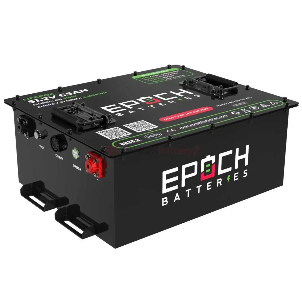 EPOCH Batteries Yamaha Drive (G29) Lithium Conversion Kit – 48V 65Ah (LiMax) - view 3