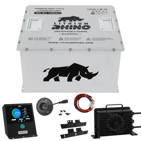 Lithium Rhino Club Car DS Lithium Conversion Kit – 36V 105Ah