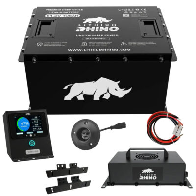 Lithium Rhino Club Car Precedent Lithium Conversion Kit – 48V 105Ah
