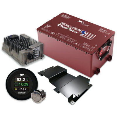 Trojan EZGO RXV Lithium Conversion Kit – 48V 105Ah (OnePack)