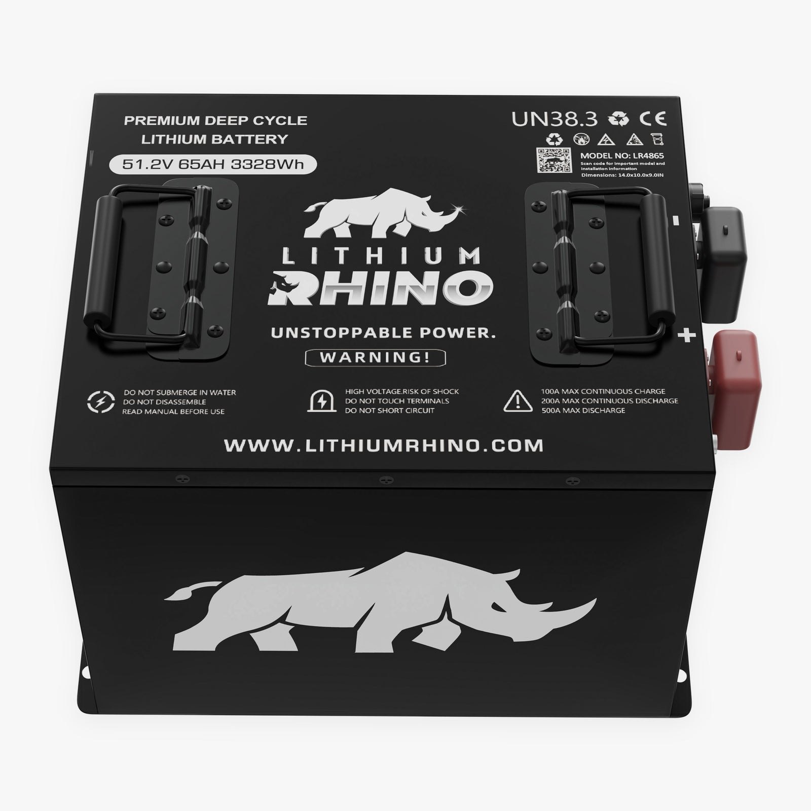 Lithium Rhino Universal Lithium Conversion Kit - 48V 65Ah