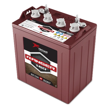 Trojan Ranger 160 8V Flooded Deep-Cycle Golf Cart Battery (GC8H, 204Ah)